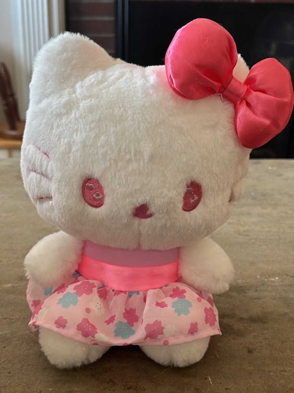 Unbranded 9” Hello Kitty Stuffed Doll Soft Toy Sakura Pink Cherry Blossom Cat JP